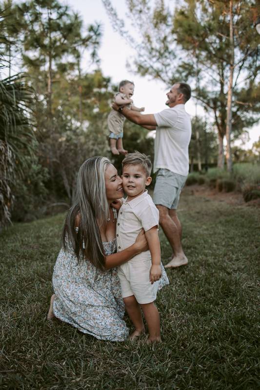 Family session photograph by Ana Rousseau Photography, Southwest Florida