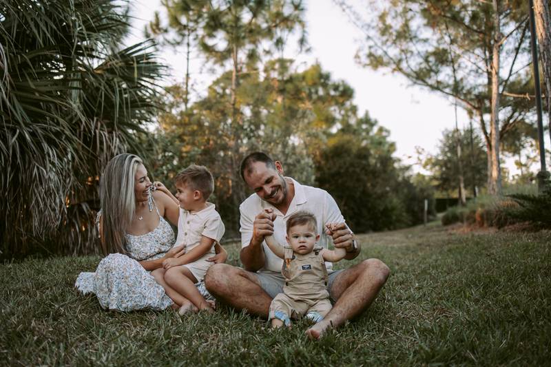 Family session photograph by Ana Rousseau Photography, Southwest Florida
