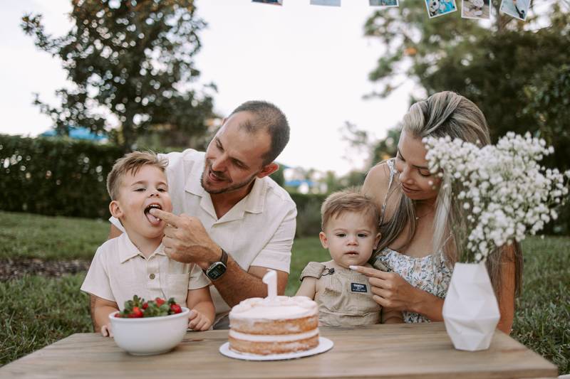 Family session photograph by Ana Rousseau Photography, Southwest Florida