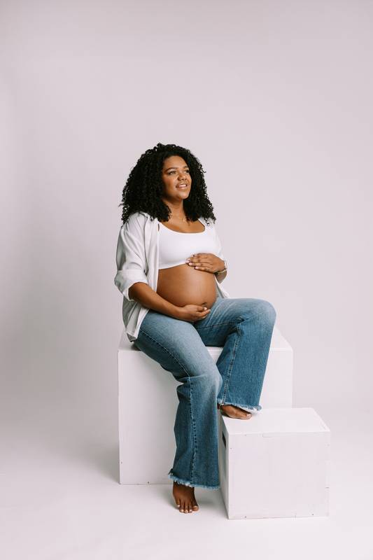 Maternity session photograph by Ana Rousseau Photography, Cape Coral FL