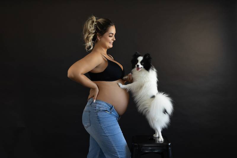 Maternity session photograph by Ana Rousseau Photography, Cape Coral FL