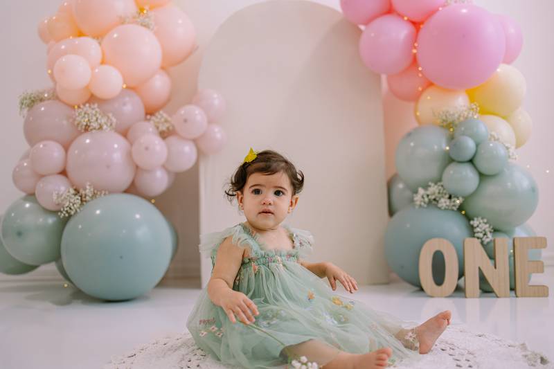 Milestone mini session photograph by Ana Rousseau Photography, Cape Coral FL