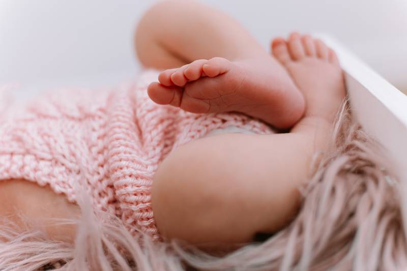 Newborn session photograph by Ana Rousseau Photography, Cape Coral FL